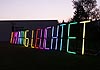 Lichtbuchstaben Durachgelände 2007